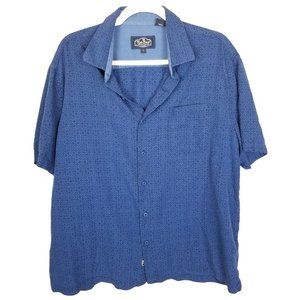 Nat Nast Luxury Originals Mens L Blue Geometric Pr